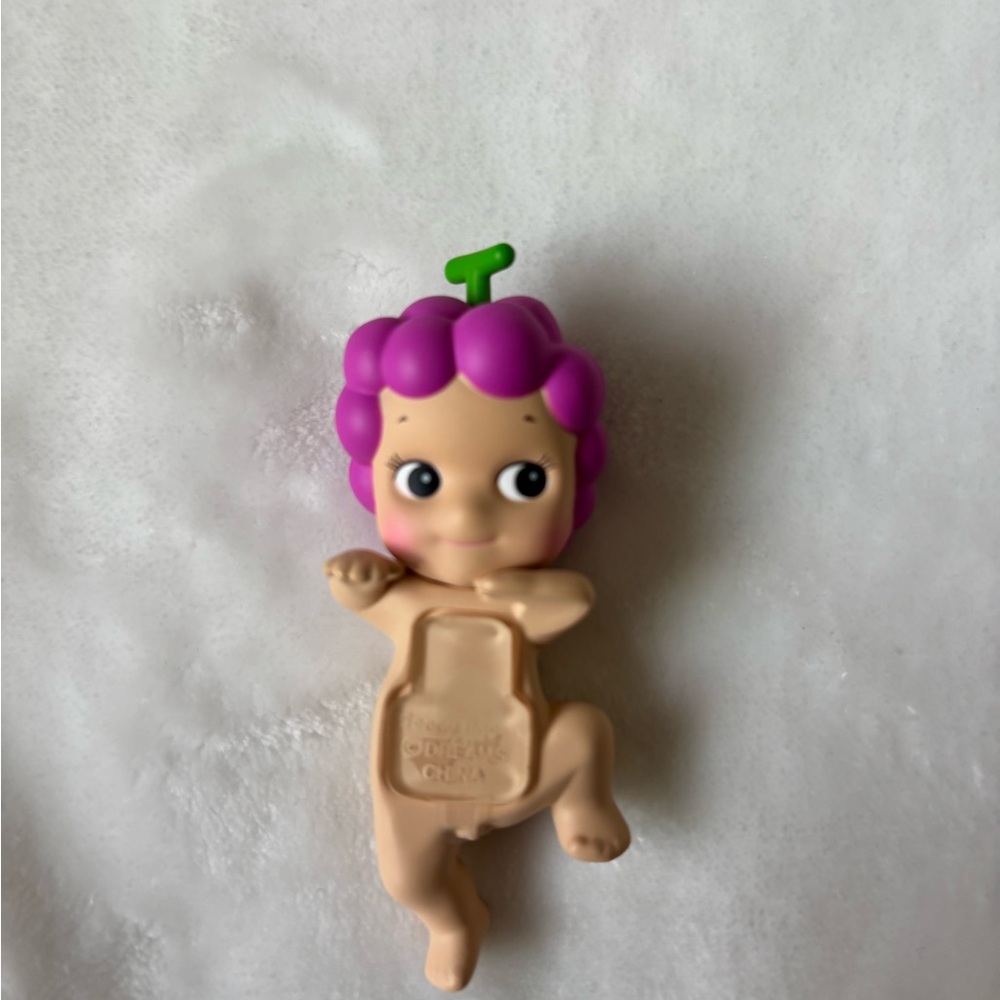 Purple-Head Baby Fruit Doll - Kids Toy